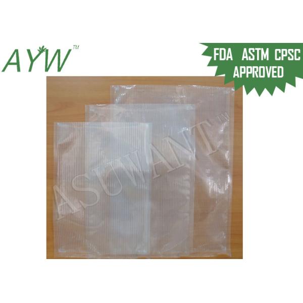 УПРАВЛЕНИЕ ПО САНИТАРНОМУ НАДЗОРУ ЗА КАЧЕСТВОМ ПИЩЕВЫХ ПРОДУКТОВ И МЕДИКАМЕНТОВ испытывает ясные сумки хранения еды уплотнения вакуума, сумку хранения вакуума качества еды для овоща