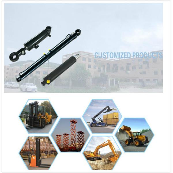 Telescopic Industrial Piston Stacked Cars Double Acting Hydraulic Cylinder