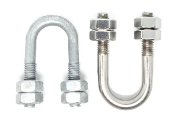 B7 B16 A325 A307 U Type Bolt With Nut Washer Zinc Plating 3/8 1/2 ASTM A193 A194