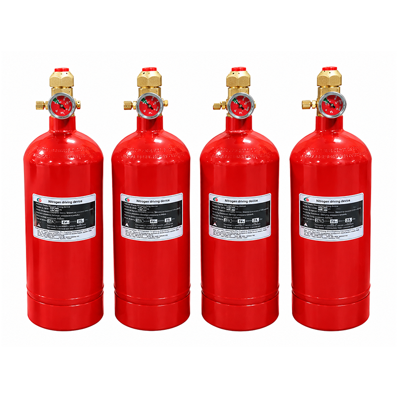 High Pressure CO2 Fire Suppression System for Electrical Substation Safety