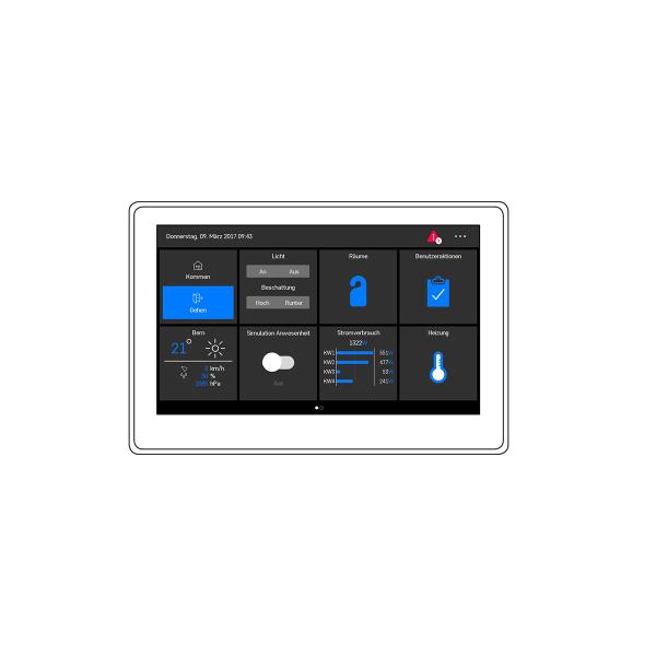 Kiosk Mode Industrial Control Terminal 7 Wall Mountable Android OS Tablet PC with POE Option