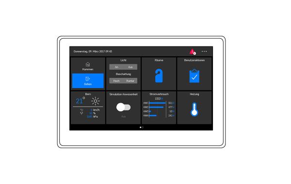 Kiosk Mode Industrial Control Terminal 7 Wall Mountable Android OS Tablet PC with POE Option