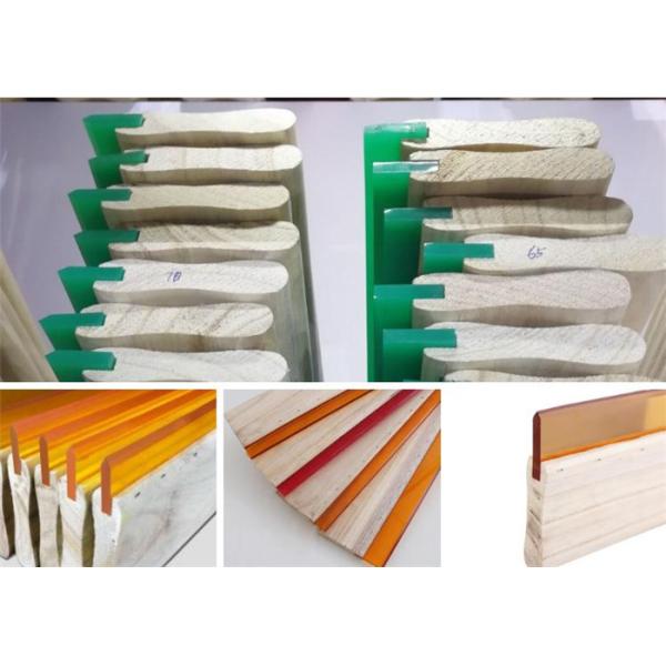 75A Blade Wood Handle Screen Printing Squeegee Free Size Ink Scraper for Silk Screen Printing