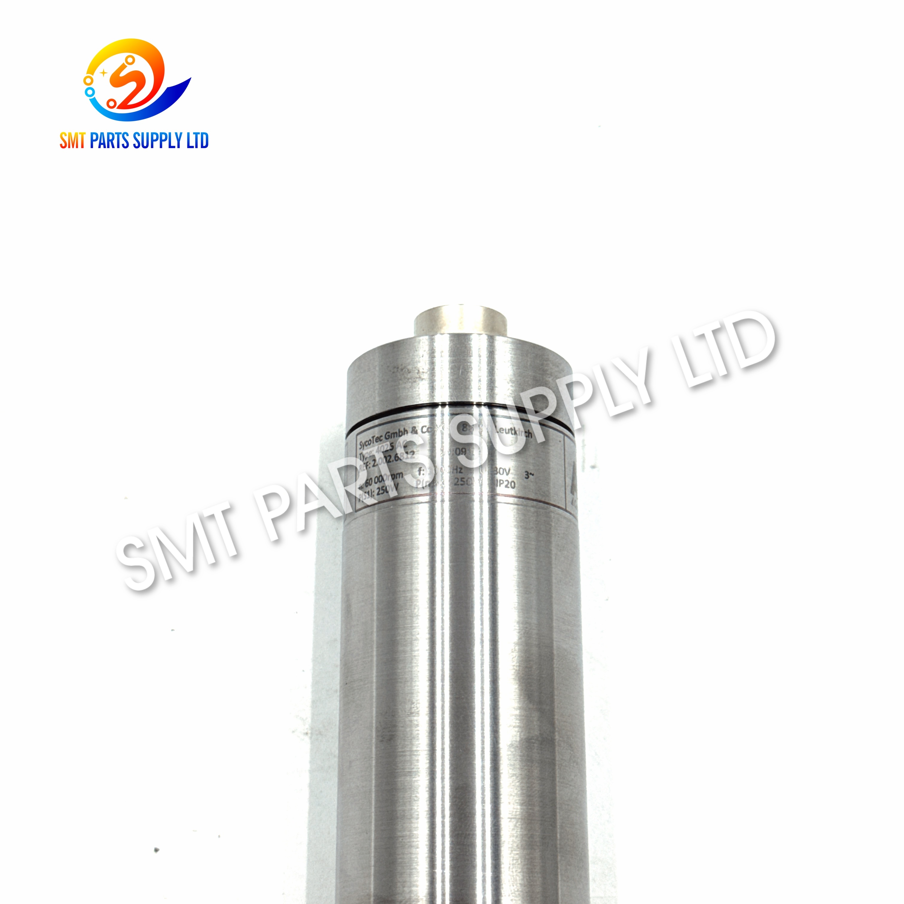 SycoTec 4026 AC PCB Router Spindle Motor with 60,000 rpm Maximum Speed 250 W Power and 4.5 Ncm Torque