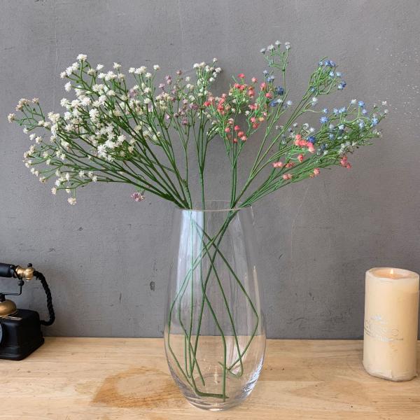 Indoor Decoration Horizontal stripes  Embossed Amber Ion Plating Vase Colored Glass Vase