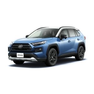 Toyota RAV4 Hybrid Adventure Edition 4WD с панорамной крышей, панорамной камерой, системой смягчения последствий столкновений, лазерным радаром, адаптивным круиз-контролем, электроприводом задней двери, кожаными сиденьями, подогревом