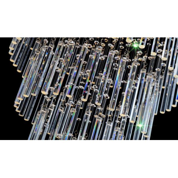 Modern Luxury Muti Size Crystal Hanging Lights For Hotel