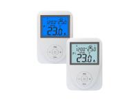 Riseem ABS 230V Quarto de aquecimento termostato digital / termostato de temperatura HVAC de tela grande programável