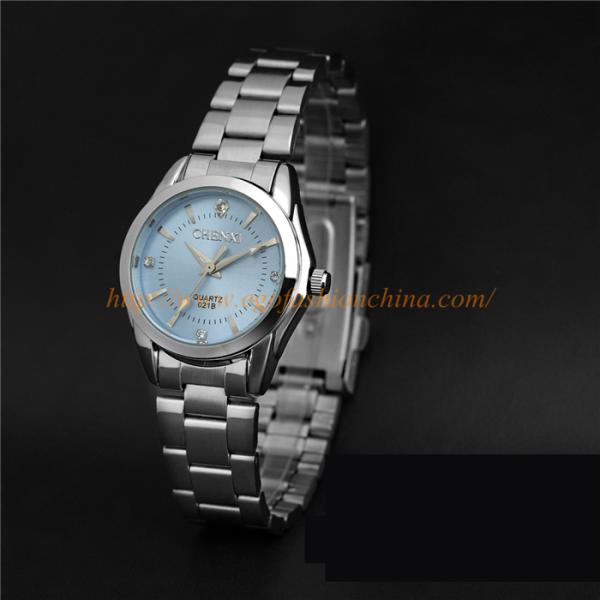 021B Pink Blue Watches Wholesale Watch Man Stainless Steel Watch Quartz Watch Couple Watch