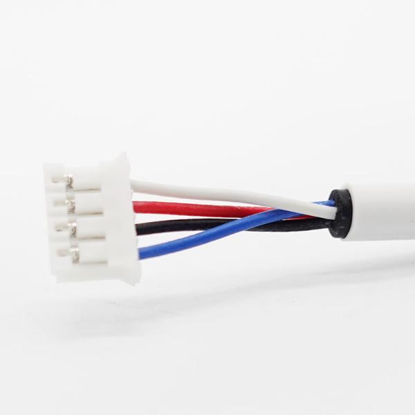 Equivalent White 3pin and 5pin Waterproof Auto Electrical Car Wire Harness for Custom