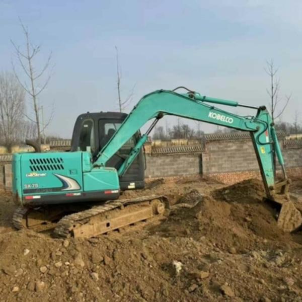 Kobelco SK75 Used Excavator Machine Second Hand Construction Equipment