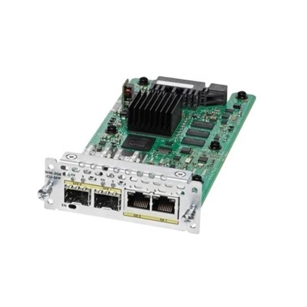 NIM-2GE-CU-SFP Промышленный оптический модуль коммутатора NIM-2GE-CU-SFP= 2 порта GE WAN