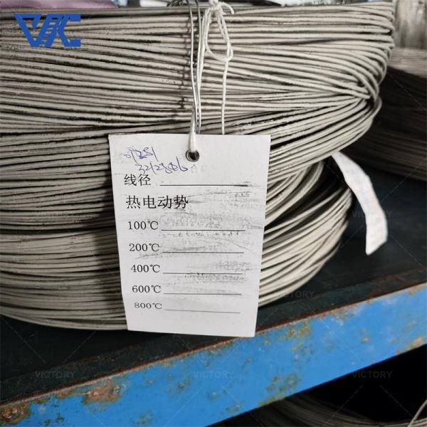 Type J Thermocouple Bare Wire Iron Constantan Alloy For Metal Smelting