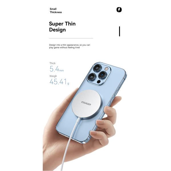 Essager Magnetic 15W Wireless Chargers 3W 5W 10W 7.5W For Phone Watch