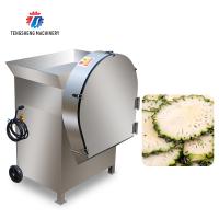 Fruta comercial de la cortadora de la medicina de la patata dulce de la cortadora de la fruta y verdura del bulbo de la cortadora de la patata de la papaya de 1.5KW 150KG