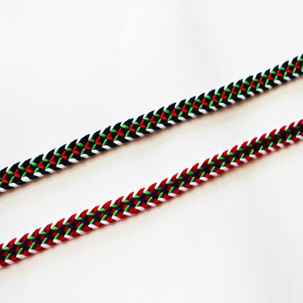 Отделка оплетки хромоты Twill 10mm OEKO-Tex декоративная