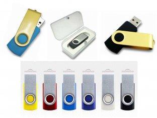 Eslabón giratorio 1GB, 2GB, 4GB, 8GB, memoria USB del metal 16GB compatible con la PC AT-027