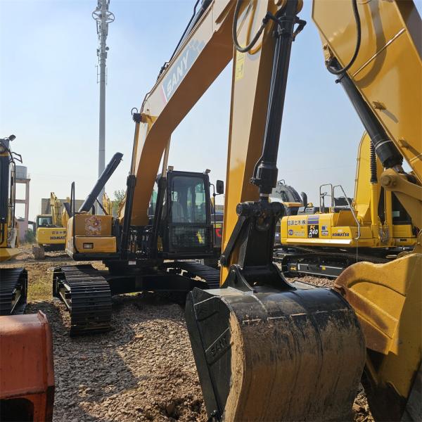 Medium Used Hydraulic Excavator 118Kw Used Sany Sy215c Excavator