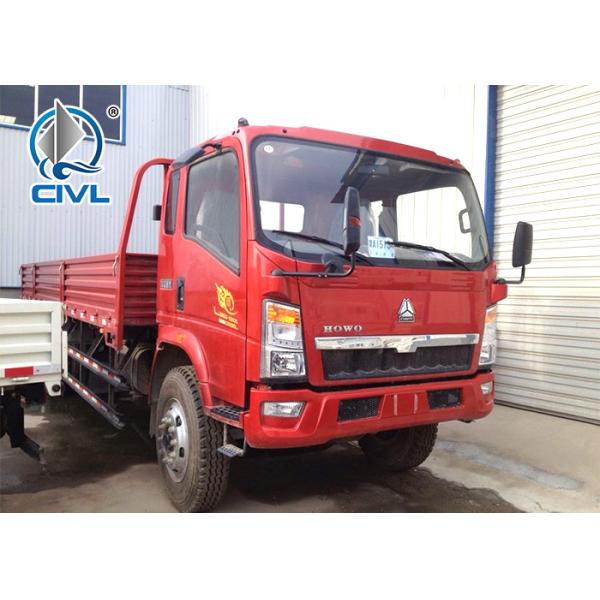 HOWO 4X2 Light Cargo Truck ( Stake Truck ) , Loading 3t-8t , 120hp,
