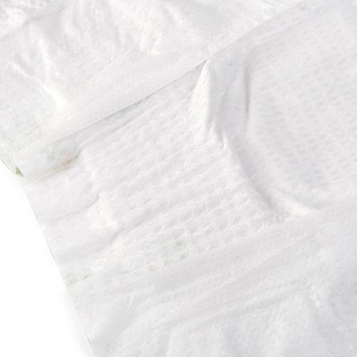 Nonwoven Topsheet Printed Infant Baby Diapers With PE Film Backsheet