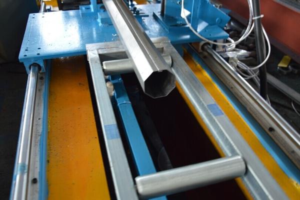 0.4-1.2mm Galvanized Steel or Colour Steel Octagon Pipe Roll Forming Machine