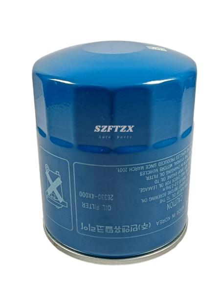 Filtre à huile diesel 263304X000 26330-4X000 pour le véhicule Hyundai H1 IMAX 2.5L KIA Sorento