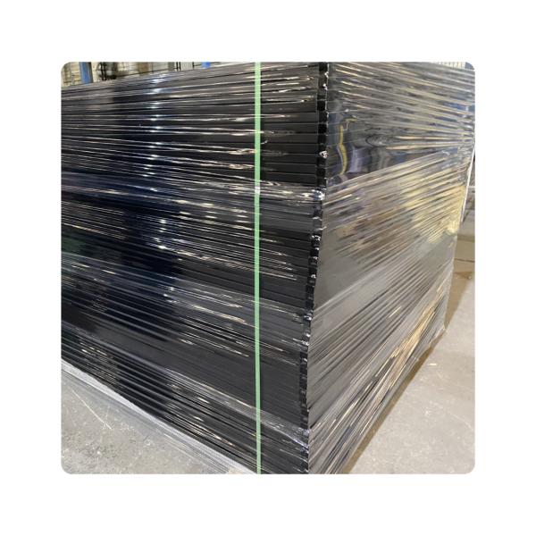 4.0mm Wire Diameter Welded PVC Coated Portable Temporary Fence for Canada Market Sale