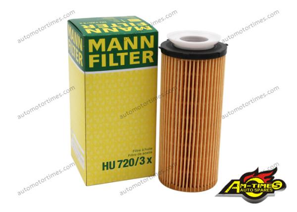 Engine Automotive Car Oil Filters HU720/3X  Used In Lubrication System For BMW X5 / E70