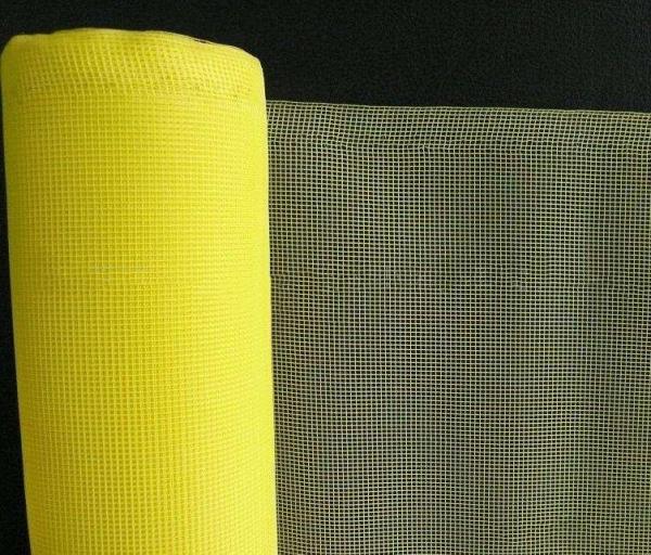 100% HDPE Yellow Insect Protection Mesh , Adjust Temperature Insect Proof Net