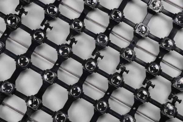 P62.5 Waterproof RGBW IP67 High Brightness LED Mesh Screen Light for Media Facade Stage Lighting