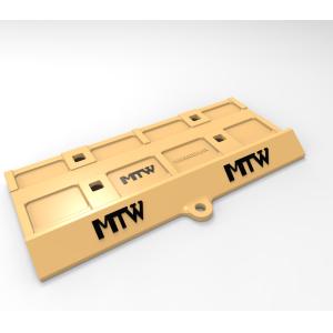 WA500 Cast Half Arrow Cutting Edges For Loaders 988
