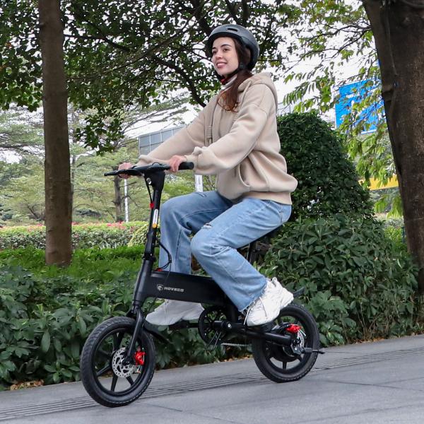 C12 12''*2.125 450W Foldable Electric Bike with Rear Hub Motor 36v  Foldable Bike Power Supply Lithium Battery