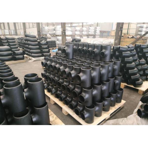 P235GH ST35.8 B16.9 Stainless Steel Tube Tee Butt Weld For Pipe Connection