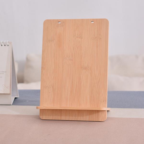 Natural Bamboo Wooden Splicing Detachable Cell Phone Stand Desktop Portable Holder