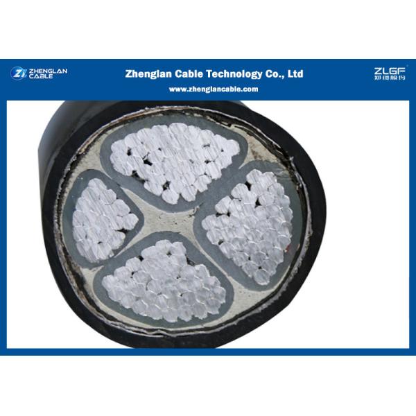 Подземный кабель с СЛПЭ силовой кабель низшего напряжения изолировал/4 ядра алюм