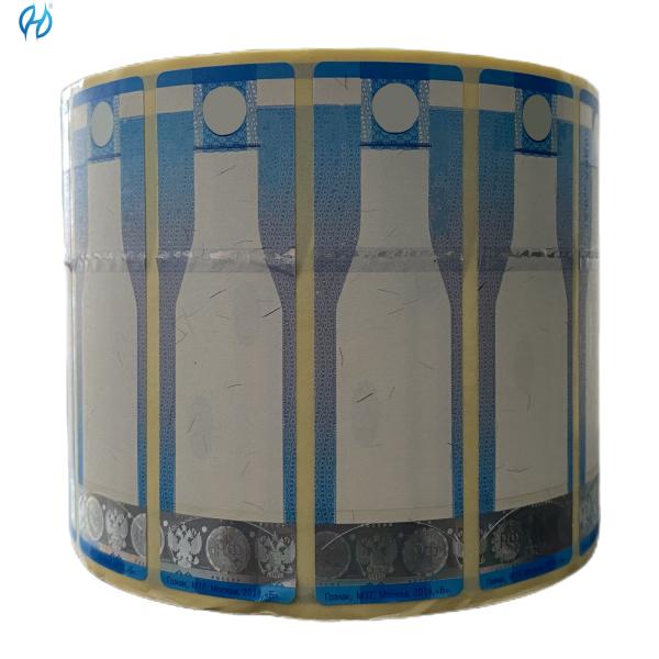 Уникальность Наклейки безопасности на заказ Наклейка масштабируемость Антифальси