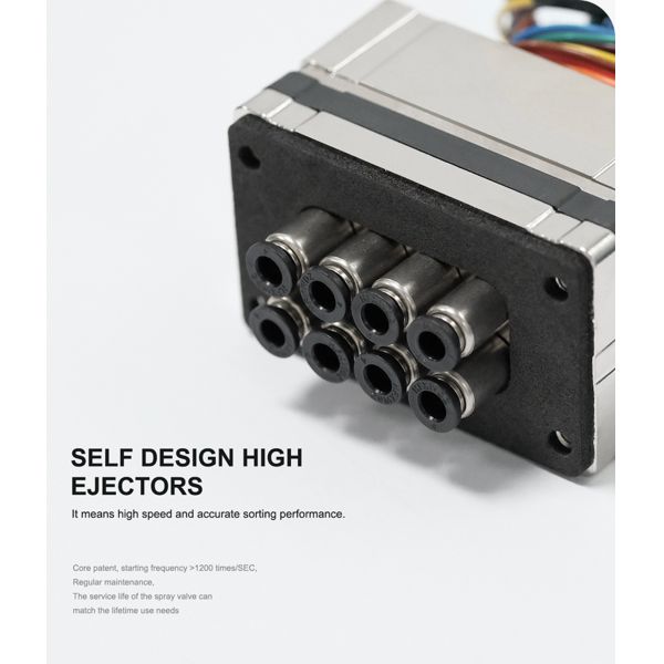 Industrial Machinery Food & Beverage Machinery Color Sorter WENYAO 3 Chutes Optical Color Sorter Caraway Coriander Seeds Grass Seeds Color Sorting Machine