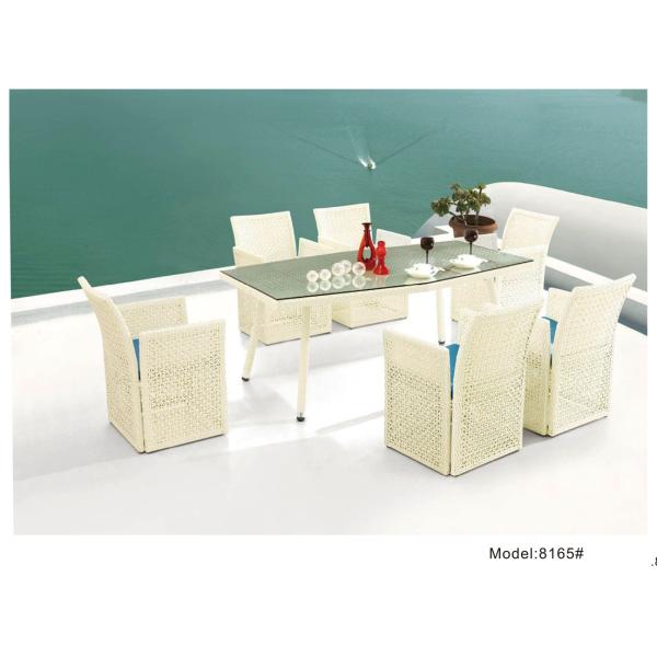 White Weeding dining chair with table -8165