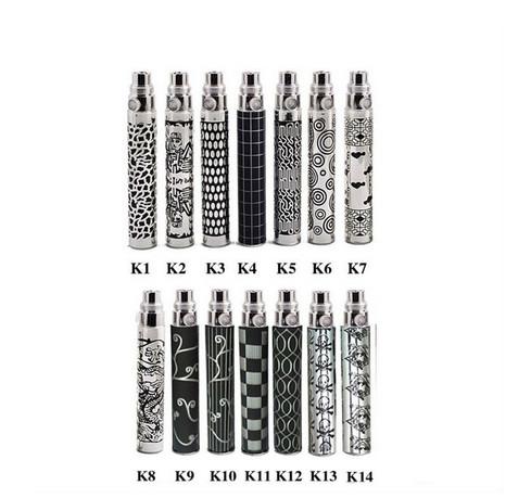 Healthy and Different Style Battery 650/900/1100 mAh E Cigarette Battery EGO K