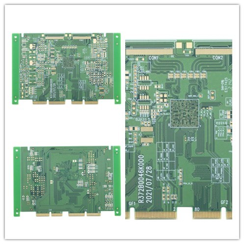 1OZ закончило быстрый поворот твердый палец золота Pcb гибкого трубопровода закончил FR4 TG170