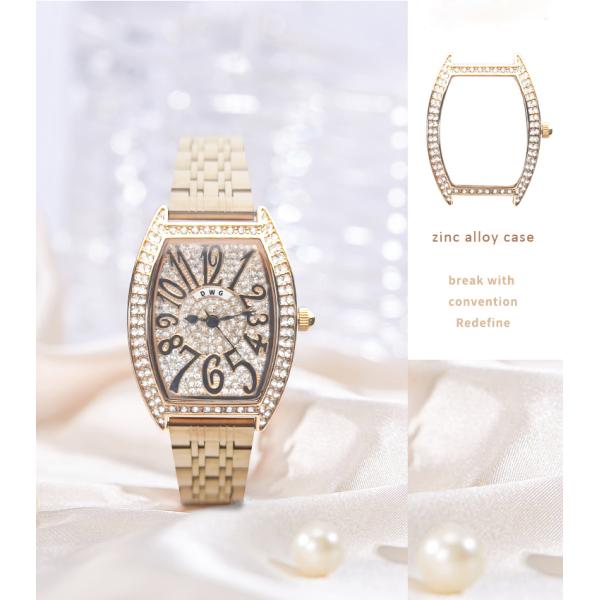 Water Resistant 3atm Womens Fashion Watch Large Number Wrist Watch