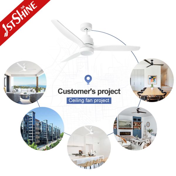 2in1 52 Inch Ceiling Fan With Light Solid Wood Blades Modern Ceiling Fan for Living Room and Bedroom