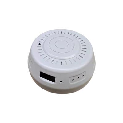 90 Degree 128Gb Night Vision Smoke Detector Camera , Smoke Detector Spy Camera Wifi