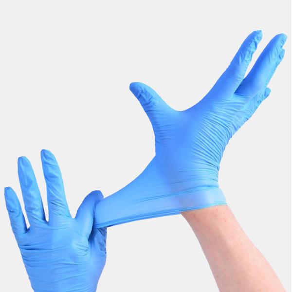 Powder Free Disposable Protective Gloves Nitrile Medical Examination Gloves