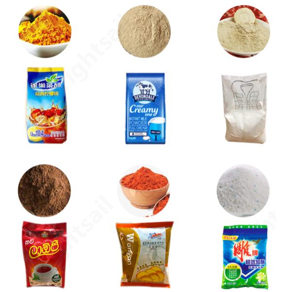 10 To 5000g Weighing Range 200g Automatic Powder Packing Machine