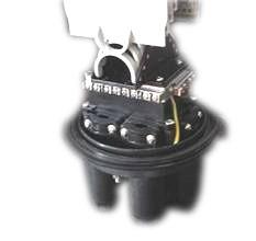 Black Color Fiber Optic Splice Closure , FOSC Fiber Optic Joint Closure