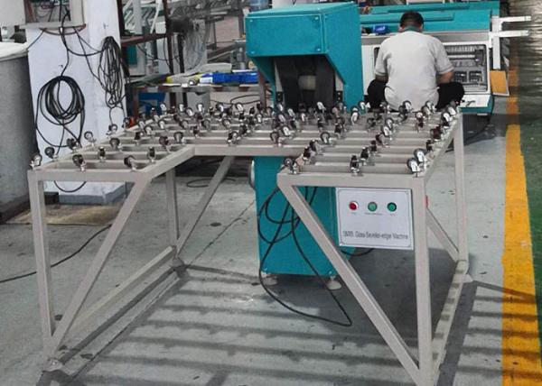 Horizontal Glass Edge Grinding Machine Straight Line With Polish System
