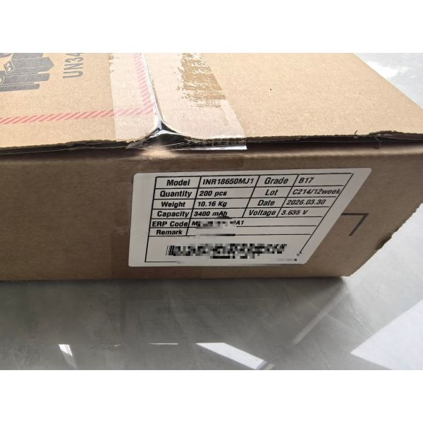 INR18650-MJ1 18650 Lithium-ion Battery Cell with 3500mAh High Capacity, 10A Max Continuous Discharge, and Wide Temperature Range (-20℃ ~ 60℃)