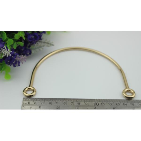 Leather bag hardware gunmetal color 150 mm zinc alloy handbag metal handle