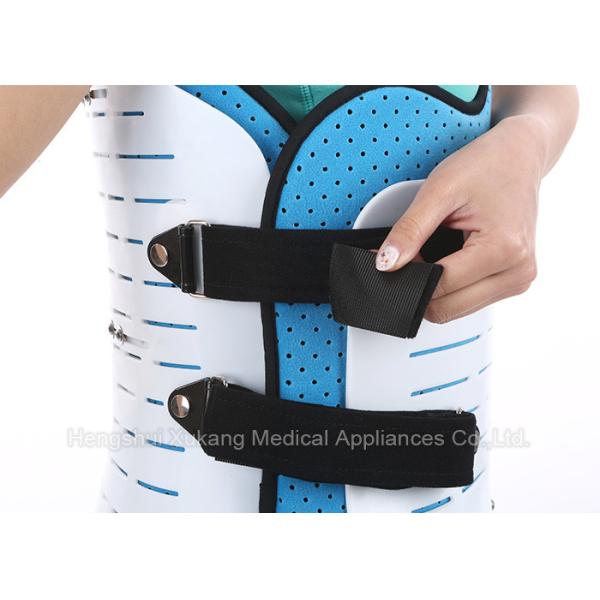 Flannel And PVC Thoracic Lumbar Sacral Orthosis Brace For Lower Back Pain Treatment